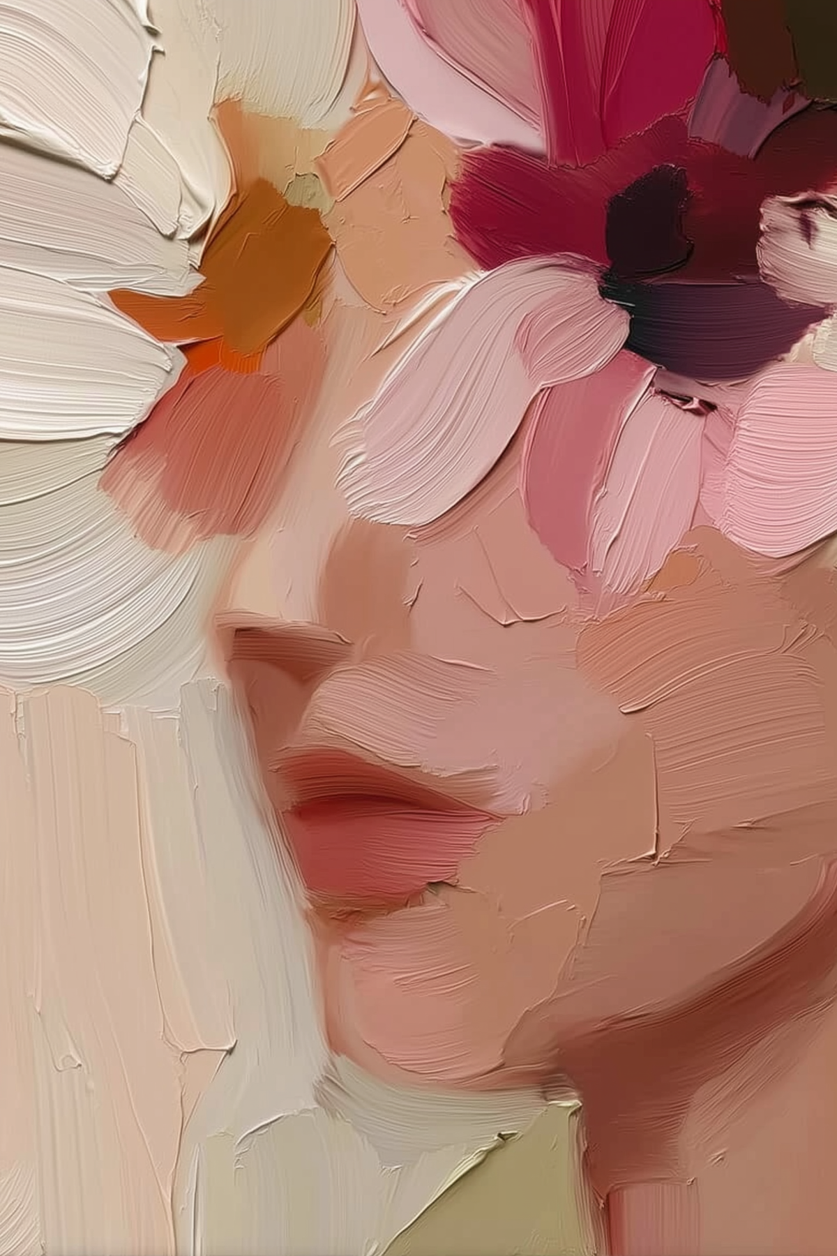 Face in Bloom