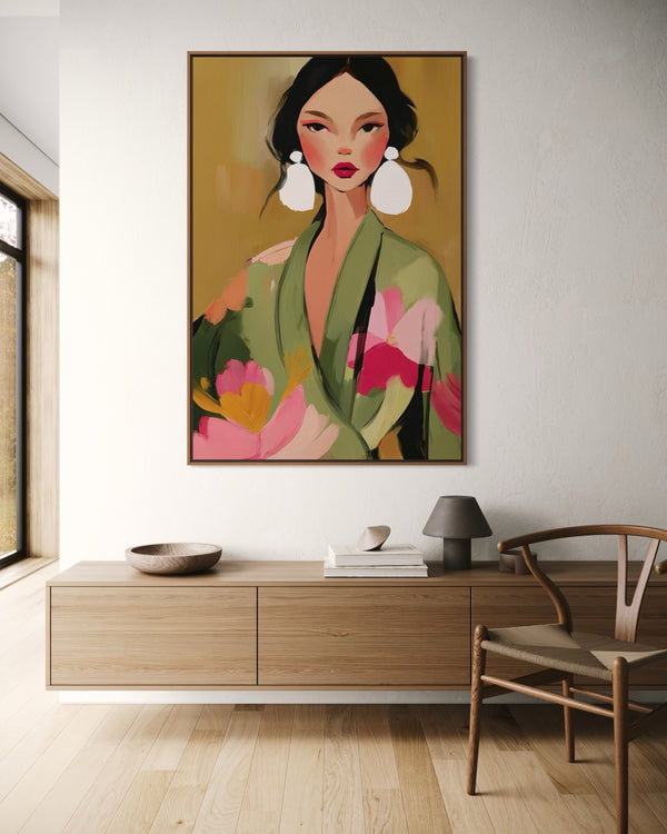 Olive Kimono